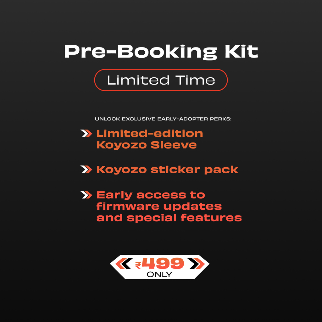 Pre-Book Koyozo one